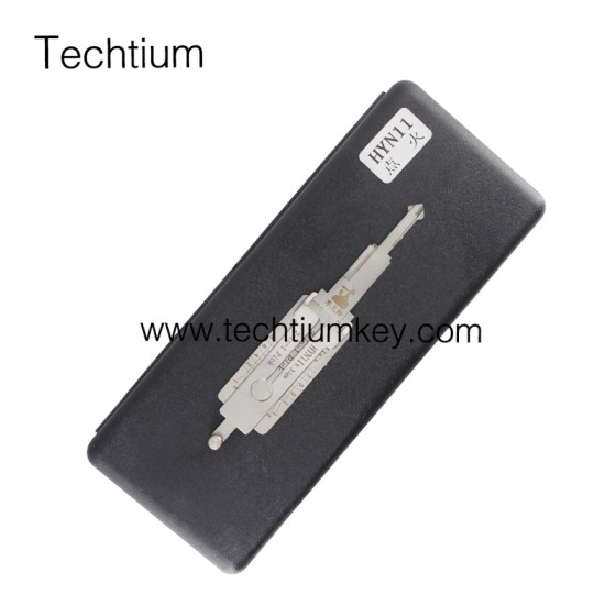HYN11 ignition Original Lishi 2 in 1 lock pick decoder for cars that using #15 blade like Hyundai Elantra,Tucson,Kia Cerato